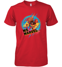 Load image into Gallery viewer, Marvel Rising Secret Warriors Ms. Marvel Portrait Logo Men's Premium T-Shirt
