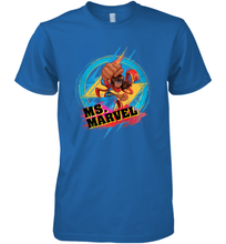 Load image into Gallery viewer, Marvel Rising Secret Warriors Ms. Marvel Portrait Logo Men's Premium T-Shirt
