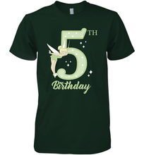 Load image into Gallery viewer, Disney Peter Pan 5th Birthday Tinkerbell Portrait Men's Premium T-Shirt
