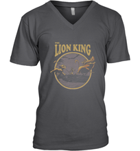 Load image into Gallery viewer, Disney Lion King Distressed Lion King Trio Men's V-Neck
