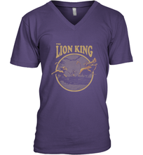 Load image into Gallery viewer, Disney Lion King Distressed Lion King Trio Men's V-Neck
