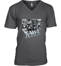 Load image into Gallery viewer, Marvel X Men Animated Series Halftone Retro 90s Men's V-Neck
