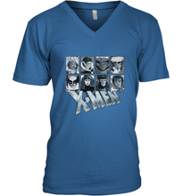 Load image into Gallery viewer, Marvel X Men Animated Series Halftone Retro 90s Men's V-Neck
