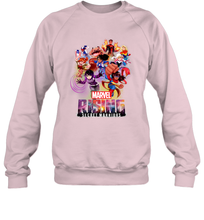 Load image into Gallery viewer, Marvel Rising Secret Warriors Hero Action Pose Collage Crewneck Sweatshirt
