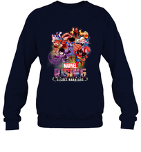 Load image into Gallery viewer, Marvel Rising Secret Warriors Hero Action Pose Collage Crewneck Sweatshirt
