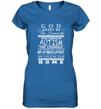 Load image into Gallery viewer, A shirt about Autism Women's V-Neck T-Shirt
