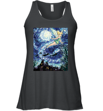 Load image into Gallery viewer, Disney Peter Pan Tinker Bell Starry Night Portrait Women's Racerback Tank

