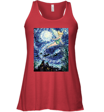 Load image into Gallery viewer, Disney Peter Pan Tinker Bell Starry Night Portrait Women's Racerback Tank
