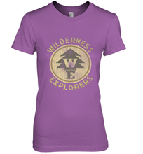 Load image into Gallery viewer, Disney Pixar Up Wilderness Explorer Badge Women's Premium T-Shirt
