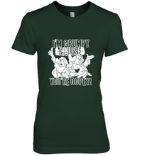 Load image into Gallery viewer, Disney Snow White Grumpy Cause You're Dopey Women's Premium T-Shirt
