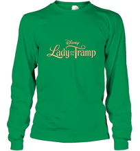Load image into Gallery viewer, Disney Lady and the Tramp Logo Long Sleeve T-Shirt
