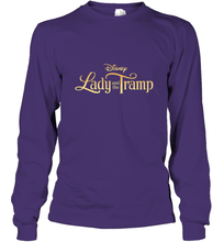 Load image into Gallery viewer, Disney Lady and the Tramp Logo Long Sleeve T-Shirt
