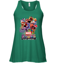 Load image into Gallery viewer, Marvel Rising Secret Warriors Hero Action Pose Collage Women's Racerback Tank
