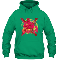 Load image into Gallery viewer, Marvel X Men Gambit Retro 90s Hooded Sweatshirt
