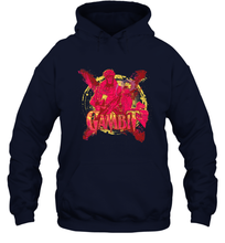 Load image into Gallery viewer, Marvel X Men Gambit Retro 90s Hooded Sweatshirt
