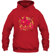 Load image into Gallery viewer, Marvel X Men Gambit Retro 90s Hooded Sweatshirt
