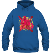 Load image into Gallery viewer, Marvel X Men Gambit Retro 90s Hooded Sweatshirt
