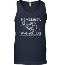 Load image into Gallery viewer, Disney Lion King Remember Who You Are Painting Men's Tank Top
