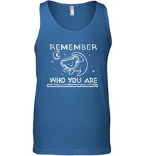 Load image into Gallery viewer, Disney Lion King Remember Who You Are Painting Men's Tank Top
