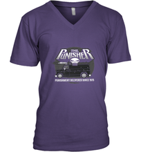 Load image into Gallery viewer, Marvel The Punisher Battle Van Since 1975 Men's V-Neck
