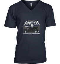 Load image into Gallery viewer, Marvel The Punisher Battle Van Since 1975 Men's V-Neck
