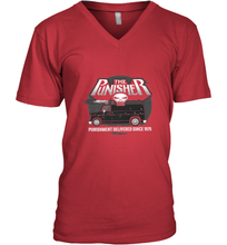 Load image into Gallery viewer, Marvel The Punisher Battle Van Since 1975 Men's V-Neck
