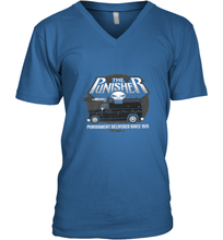 Load image into Gallery viewer, Marvel The Punisher Battle Van Since 1975 Men's V-Neck
