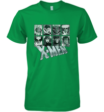 Load image into Gallery viewer, Marvel X Men Animated Series Halftone Retro 90s Men's Premium T-Shirt

