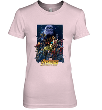 Load image into Gallery viewer, Marvel Avengers Infinity War Neon Team 2 Women's Premium T-Shirt
