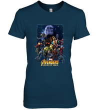 Load image into Gallery viewer, Marvel Avengers Infinity War Neon Team 2 Women's Premium T-Shirt
