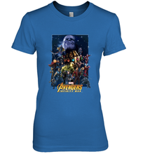 Load image into Gallery viewer, Marvel Avengers Infinity War Neon Team 2 Women's Premium T-Shirt
