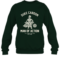 Load image into Gallery viewer, Disney Pixar Toy Story Duke Caboom Man Of Action Crewneck Sweatshirt
