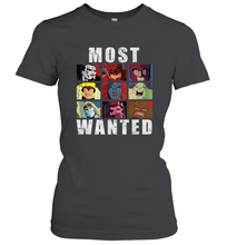 Load image into Gallery viewer, Marvel X Men Most Wanted Villains Retro Women's T-Shirt
