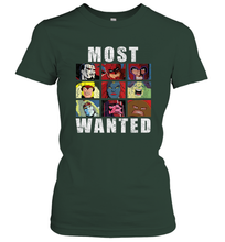 Load image into Gallery viewer, Marvel X Men Most Wanted Villains Retro Women's T-Shirt
