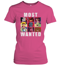 Load image into Gallery viewer, Marvel X Men Most Wanted Villains Retro Women's T-Shirt
