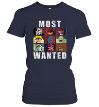 Load image into Gallery viewer, Marvel X Men Most Wanted Villains Retro Women's T-Shirt
