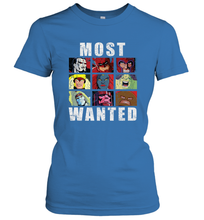 Load image into Gallery viewer, Marvel X Men Most Wanted Villains Retro Women's T-Shirt
