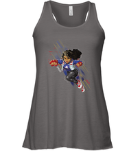 Load image into Gallery viewer, Marvel Rising Secret Warriors Miss America Action Pose Women's Racerback Tank
