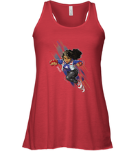 Load image into Gallery viewer, Marvel Rising Secret Warriors Miss America Action Pose Women's Racerback Tank
