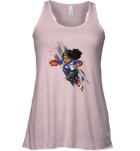 Load image into Gallery viewer, Marvel Rising Secret Warriors Miss America Action Pose Women's Racerback Tank
