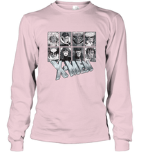 Load image into Gallery viewer, Marvel X Men Animated Series Halftone Retro 90s Long Sleeve T-Shirt
