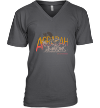 Load image into Gallery viewer, Disney Aladdin Agrabah Flying Over The City Of Mystery Men's V-Neck
