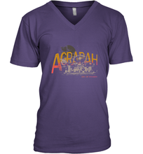Load image into Gallery viewer, Disney Aladdin Agrabah Flying Over The City Of Mystery Men's V-Neck
