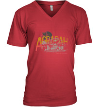 Load image into Gallery viewer, Disney Aladdin Agrabah Flying Over The City Of Mystery Men's V-Neck
