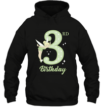 Load image into Gallery viewer, Disney Peter Pan 3rd Birthday Tinkerbell Portrait Hooded Sweatshirt

