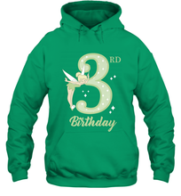 Load image into Gallery viewer, Disney Peter Pan 3rd Birthday Tinkerbell Portrait Hooded Sweatshirt
