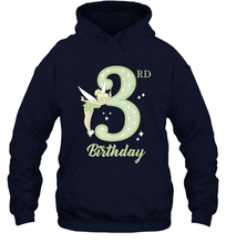 Load image into Gallery viewer, Disney Peter Pan 3rd Birthday Tinkerbell Portrait Hooded Sweatshirt
