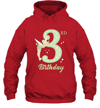 Load image into Gallery viewer, Disney Peter Pan 3rd Birthday Tinkerbell Portrait Hooded Sweatshirt
