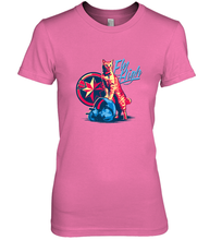 Load image into Gallery viewer, Marvel Captain Marvel Fly High Goose Cat Women's Premium T-Shirt
