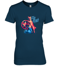 Load image into Gallery viewer, Marvel Captain Marvel Fly High Goose Cat Women's Premium T-Shirt
